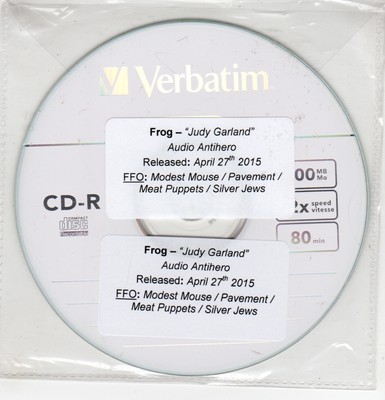 (GN408) Frog, Judy Garland - 2015 DJ CD