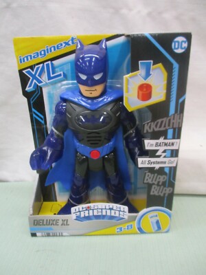 Imaginext DC Super Friends Deluxe Bat-Tech Batman XL 10'' Action Figure