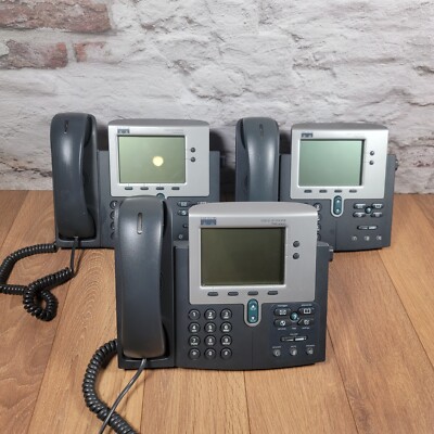 3 x Cisco 7940 IP Telefone VoIP