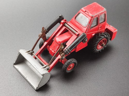DINKY TOYS 437 MUIR HILL 2WL LOADER TRACTOR DIECAST 1:43 - Picture 5 of 6