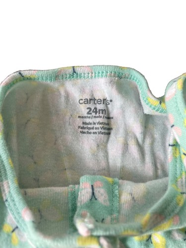 Carters 24m Baby Girl Romper- Butterflies - Picture 3 of 4