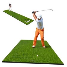 Golf Simulator Turf Mat, 0.6/1.2in 6/8/10/12ft Golf Mat for 6FT 4FT, 1.2"