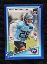 2025 Panini Donruss Optic Rated Rookie Blue Prizm /249 Kalel Mullings #262 9su