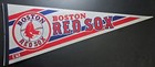 Boston Red Sox Pennant Felt Flag MLB Vintage 1980's  — photo 1