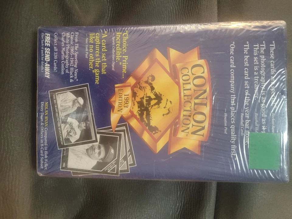 1993 CONLON COLLECTION factory sealed boxed of 36 packs - Image 2 of 4