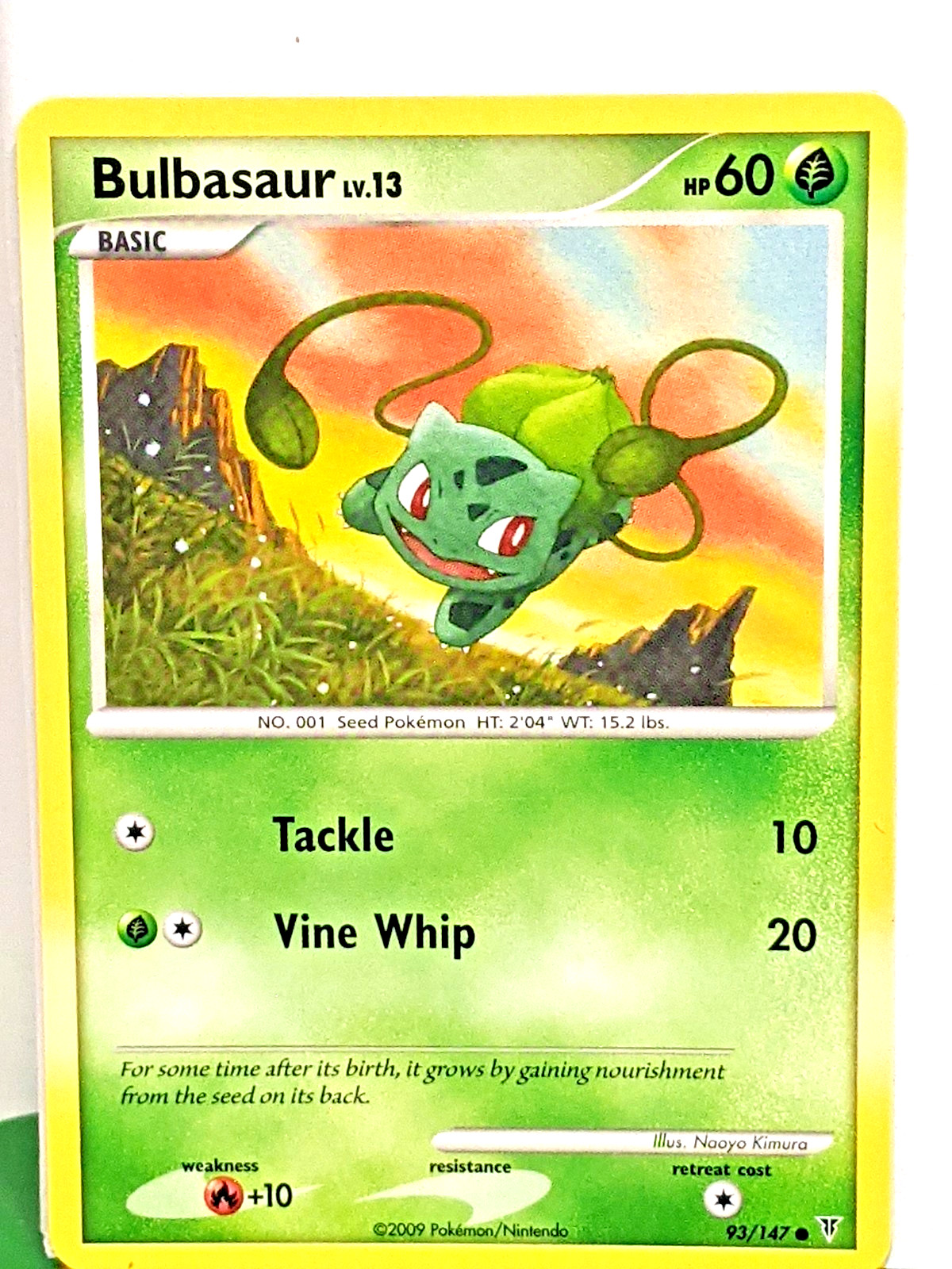 Bulbasaur 93/147 Supreme Victors Regular (Lightly Played) Common *Free Shipping*