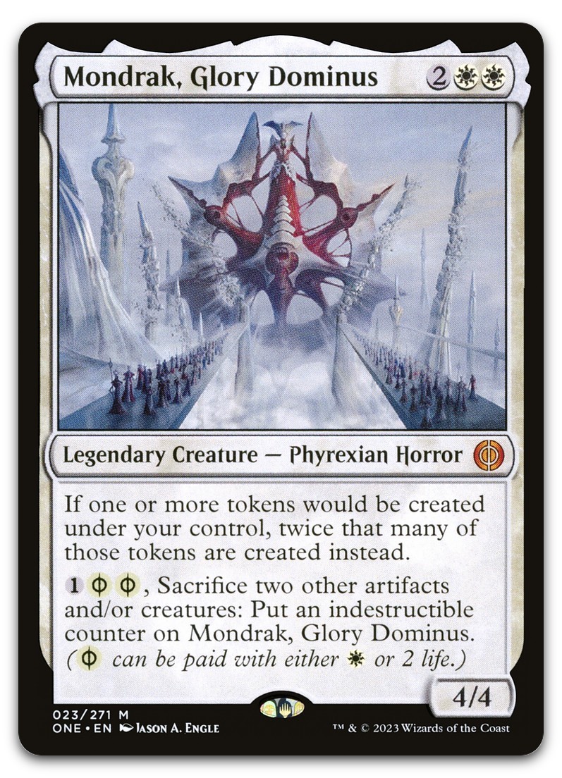 Mondrak, Glory Dominus #23 (NM) Phyrexia All Will Be One ONE Magic MTG