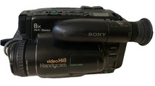 SONY HANDYCAM CCD-TR705 CAMCORDER VIDEO-8 TAPE XR VIDEO CAM ANALOGUE HI-8 / 8MM