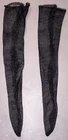 Vintage Barbie Clothes Mod Midi Magic # 1869 Pair Black Stockings Nylons READ
