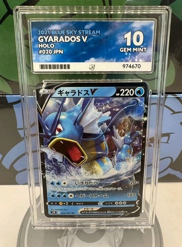 Gyarados V 028/203 ACE graded card