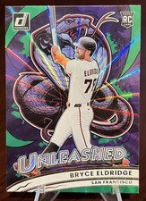 Panini 2026 Donruss Unleashed Green Foil Bryce Eldridge 