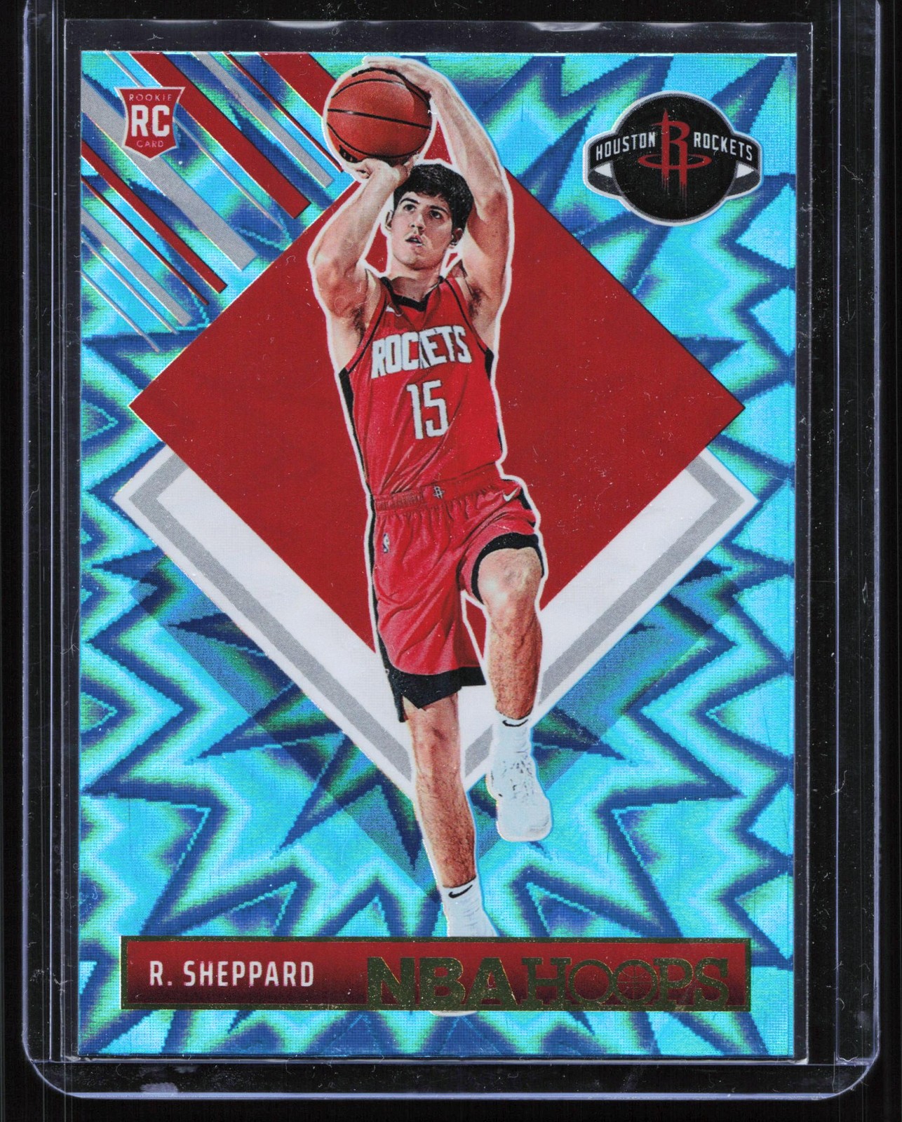 2024-25 Hoops #291 Reed Sheppard Teal Explosion