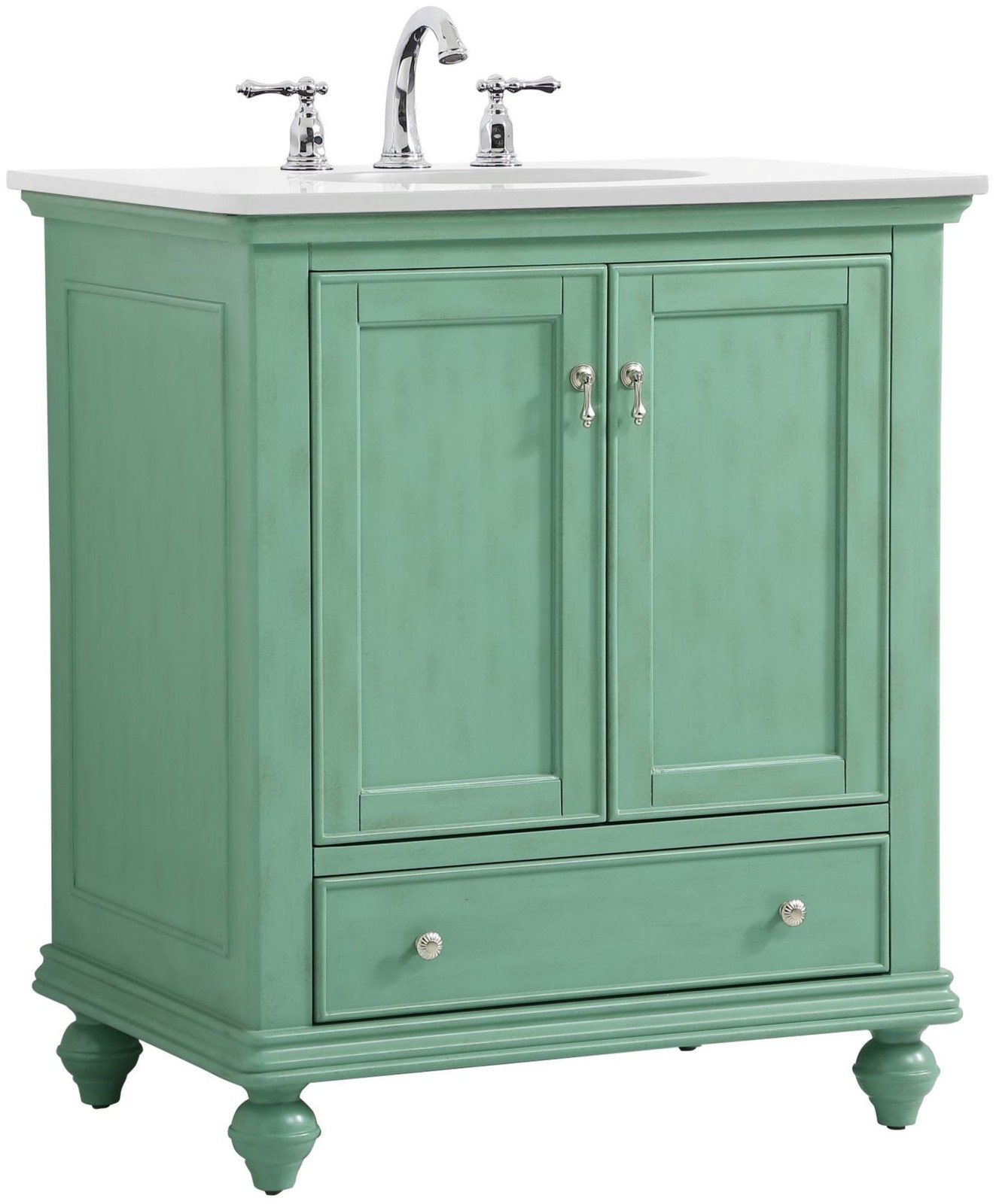 Elegant Lighting VF12330-VW Otto 30" - Off White thumbnail 4