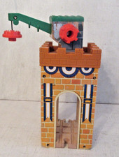 Thomas Friends Wooden Railway Train Castle Crane Magnetic