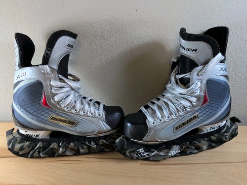 Bauer Vapor X30 Ice Hockey Skates 7.5D Men's Shoe US 9 Black Red Silver