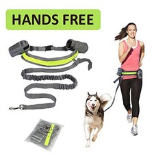 Adjustable Hands-Free Dog Leash with Waist Bag