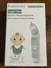 Koalababy Large Flow Electric Nasal Aspirator, Newest Nose Sucker for Baby NEW