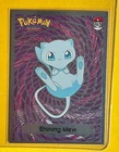 💥 Shiny Mew Pokemon Vintage Art CARD Metallic Foil Collectible Anime NM💥