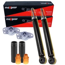 MAXGEAR Stoßdämpfer + Domlager Rep-Satz Hinten für VW GOLF 5 6 PLUS JETTA 3 4