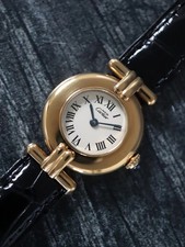 41975: Cartier Vintage Ladies Vermeil Must de Colisée, Quartz, Size 23mm