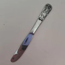 Rare Bonny Minnie Mouse Youth Knife 6 7/8" Walt Disney Stainless Japan
