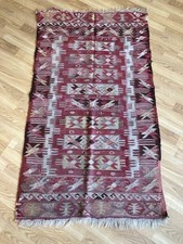 Türkischer Kelim 144 x 82 cm - handgewebt mindestens 50 Jahre alt