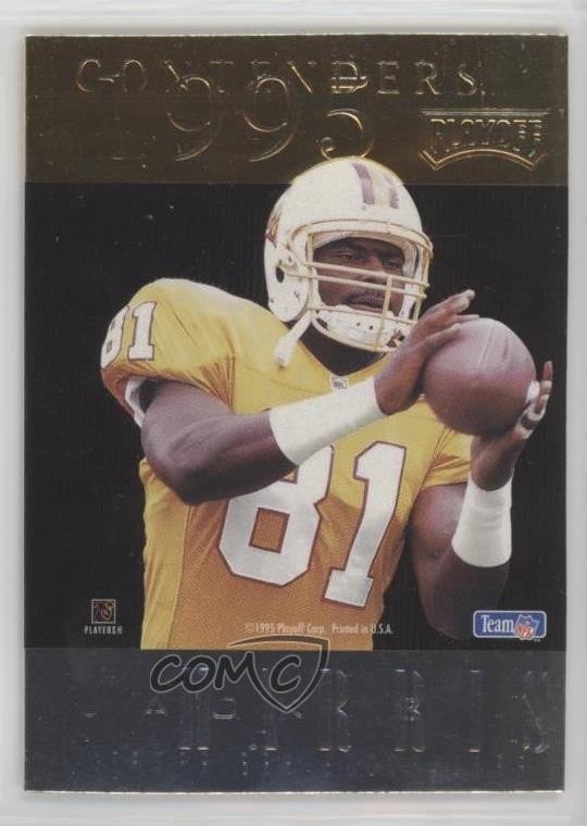 1995 Playoff Contenders Back-to-Back Jackie Harris Jake Reed #57 0w8