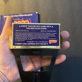 Galoob Game Genie 7356 for NES Gold with Programming Manual  Codebook