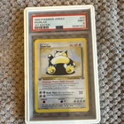 Pokémon Jungle Snorlax 1st Edition PSA 9 Rare 27/64 English 1999