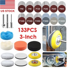 133Pcs 3 Inch Sanding Disc Kit, 60-10000 Grit...
