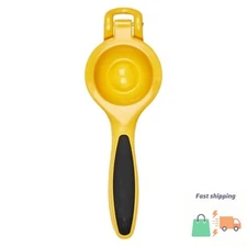 OXO Softworks Citrus Squeezer: Aluminum Handheld Lemon & Lime Juicer
