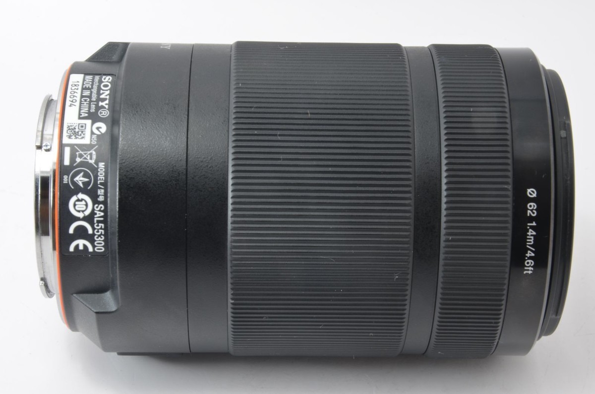 SONY SAL55300 DT55-300mm(美品) Top condition Sony SONY DT 55 300mm F4.5 5.6 SAM SAL55300