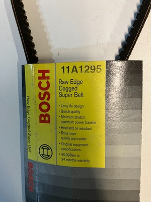 #ad Bosch 11A1295 Raw Edge Cogged Super V Belt Fan Drive NOS Holden Falcon Commodore AU $46.00