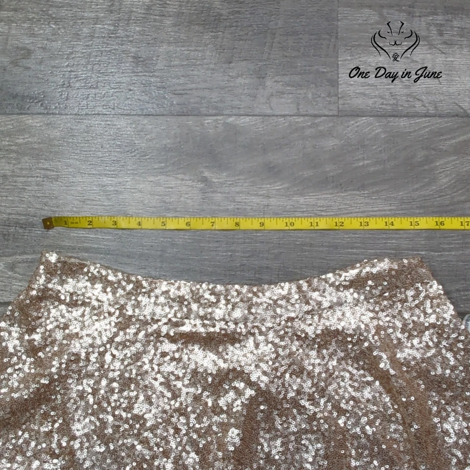 Minifalda de lentejuelas Bethany Mota talla L Foto 3 de 4