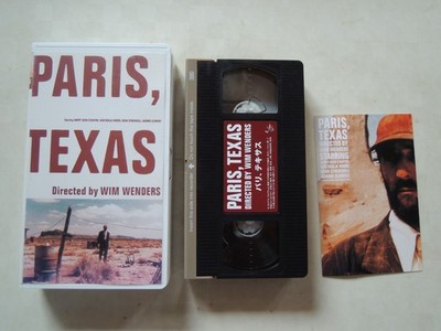 Wim Wenders PARIS, TEXAS Nastassja Kinski Japanese movie VHS japan 1979