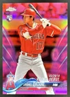 2018 Topps Chrome Update Shohei Ohtani RC Pink Refractor Rookie #HMT32 Angels