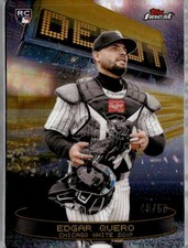2025 Finest #D-16 Edgar Quero Debut Gold Refractors #/50