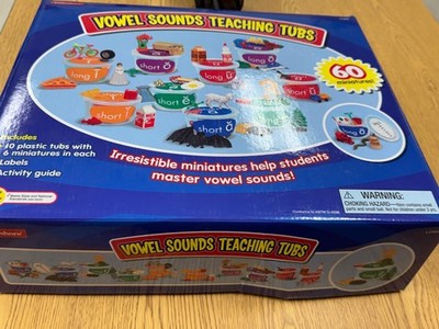 Lakeshore Vowel Sounds teaching tubs learning resources