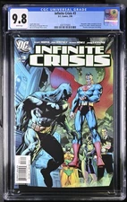 INFINTE CRISIS #3 CGC 9.8 WP, 1ST JAIME REYES, JIM LEE COVER, 02/2006