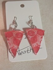 Pizza slice theme earrings, NEW, for any pizza lover...