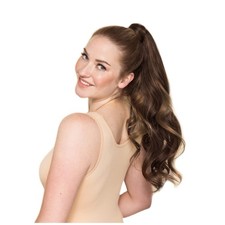 14" Chestnut Brown Human Hair Clip-In