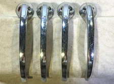 1940s Chevrolet GM DOOR HANDLE interior 1939 1938 1937 1936 Buick Oldsmobile .Sq
