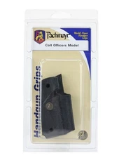 Pachmayr Signature Grip Wraparound Black Rubber For Colt Officer Model - 02545
