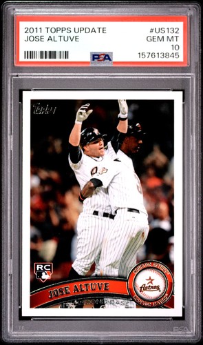 2011 Topps Update #US132 Jose Altuve PSA 10