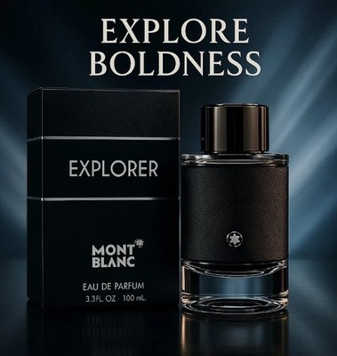 Mont Blanc Explorer Parfum de Men edp 3.4 oz Cologne 100ml Spray Open Box