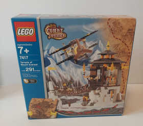 LEGO #7417 ORIENT EXPEDITION TEMPLE OF MOUNT EVEREST COMPLETE BOX & INSTRUCTIONS