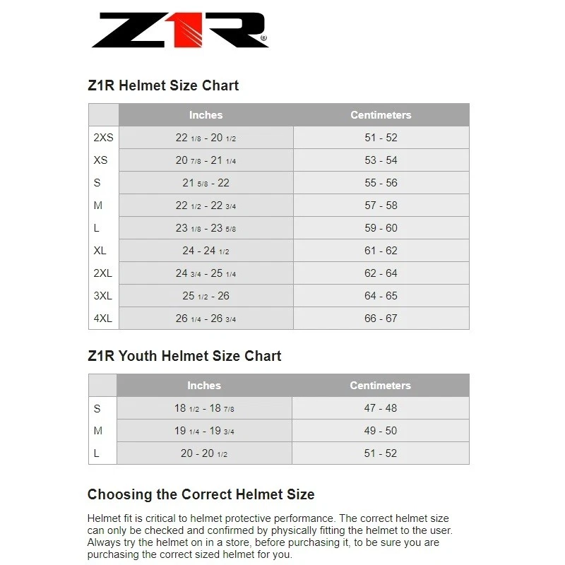 Z1R Dirt Maxx MX Motocross Offroad ATV Helmet - Pick Size & Color - Imagem 2 de 4