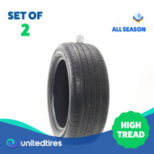 Set Of 2 Used 23550r17 Michelin Pilot Hx Mxm4 95v - 8.532