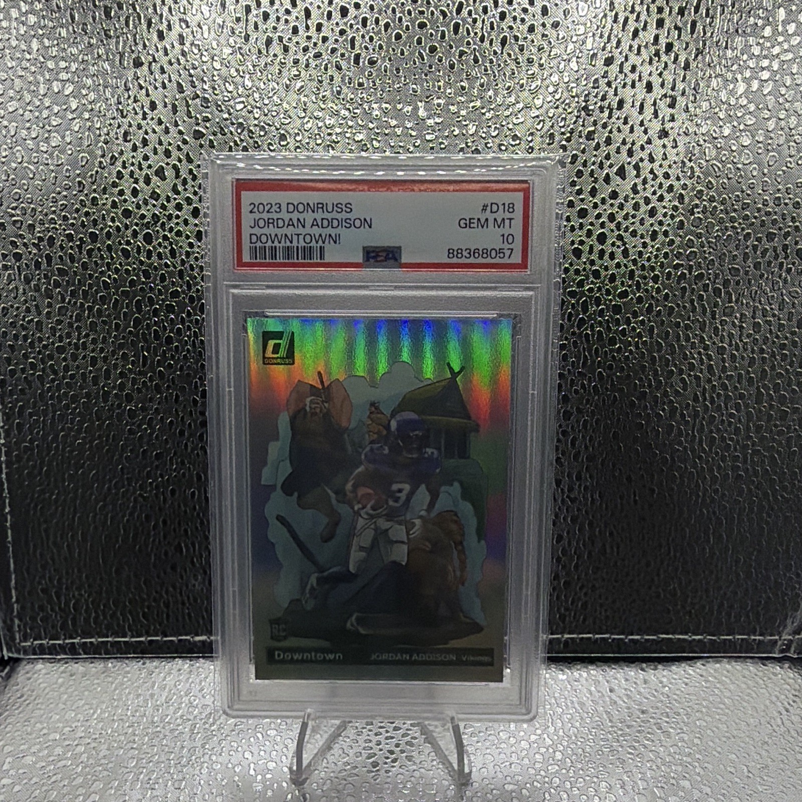Jordan Addison Panini Donruss Downtown! #D18 Base