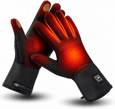 Heated Glove Liners for Men Women, Rechargeable Battery Gloves